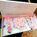 2022 I Love You Card Gnome Packaging Women San Valentin Saint Set Rose Flower Box Valentines Day Gift