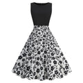 Plus Size Womens Clothes Women Retro Vintage Dress Lady Elegant Dresses Women Floral Dress