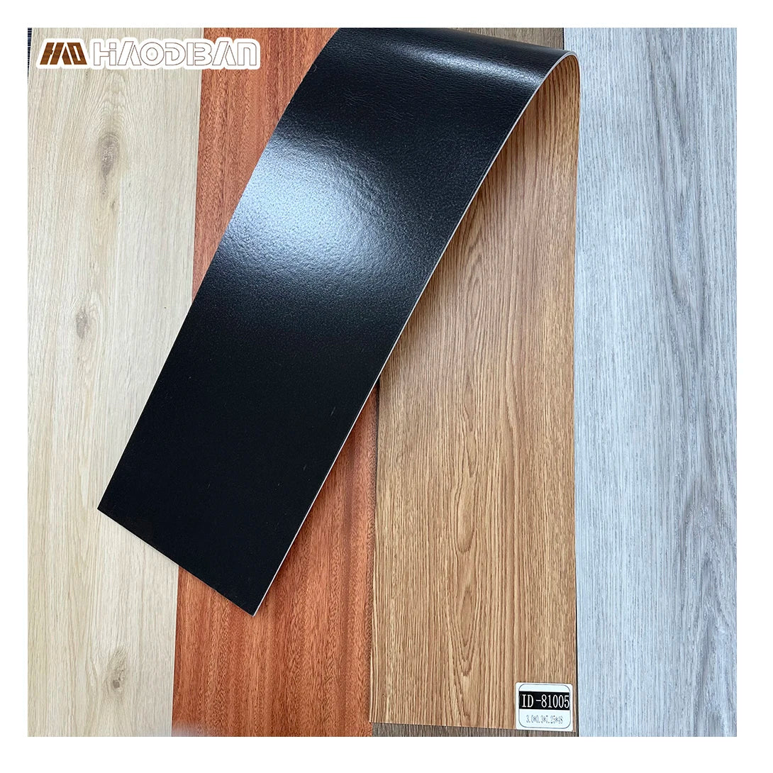 Indoor Waterproof 2mm 3mm Glue Down LVT Floor Tile Wood Textured Dry Back Luxury Vinyl Floor
