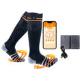 Custom Rechargeable Heated Socks With APP Control for Men Women Feet Warmer Electric Ski Heated Socks