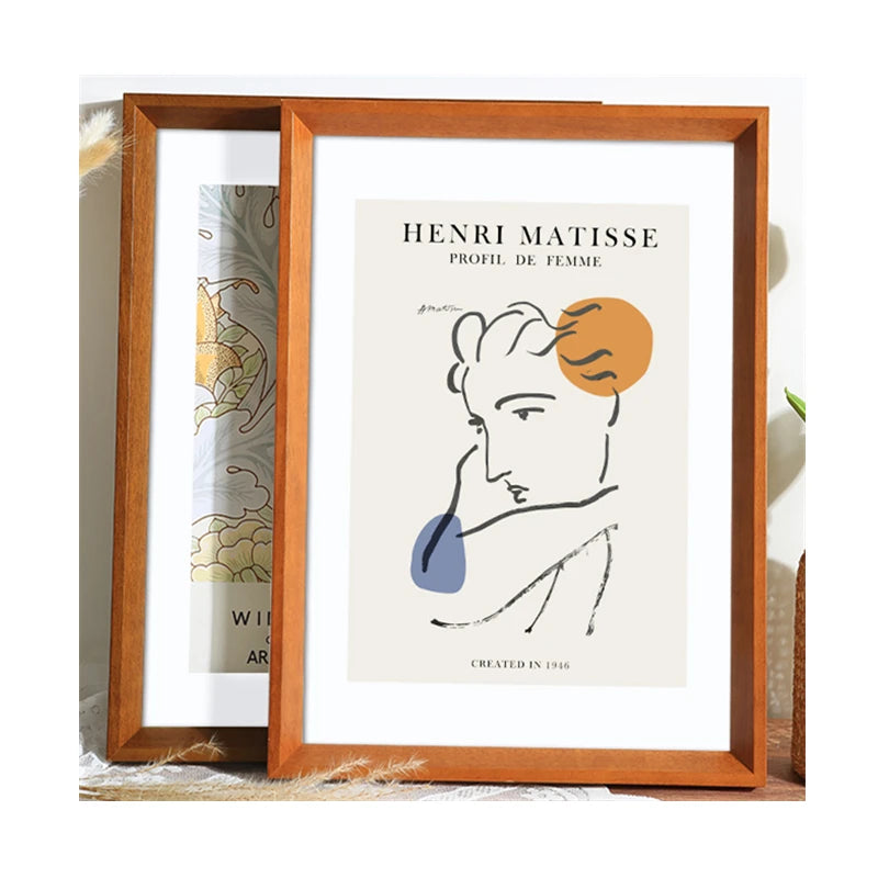 Cheap Wholesale Wall Decoration A1 A2 A3 A4 6x8 8x10  Solid Wood Picture Photo Painting Frame