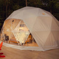 Glamping  Geodesic Insulated Luxury Igloo Dome Tent With Bathroom