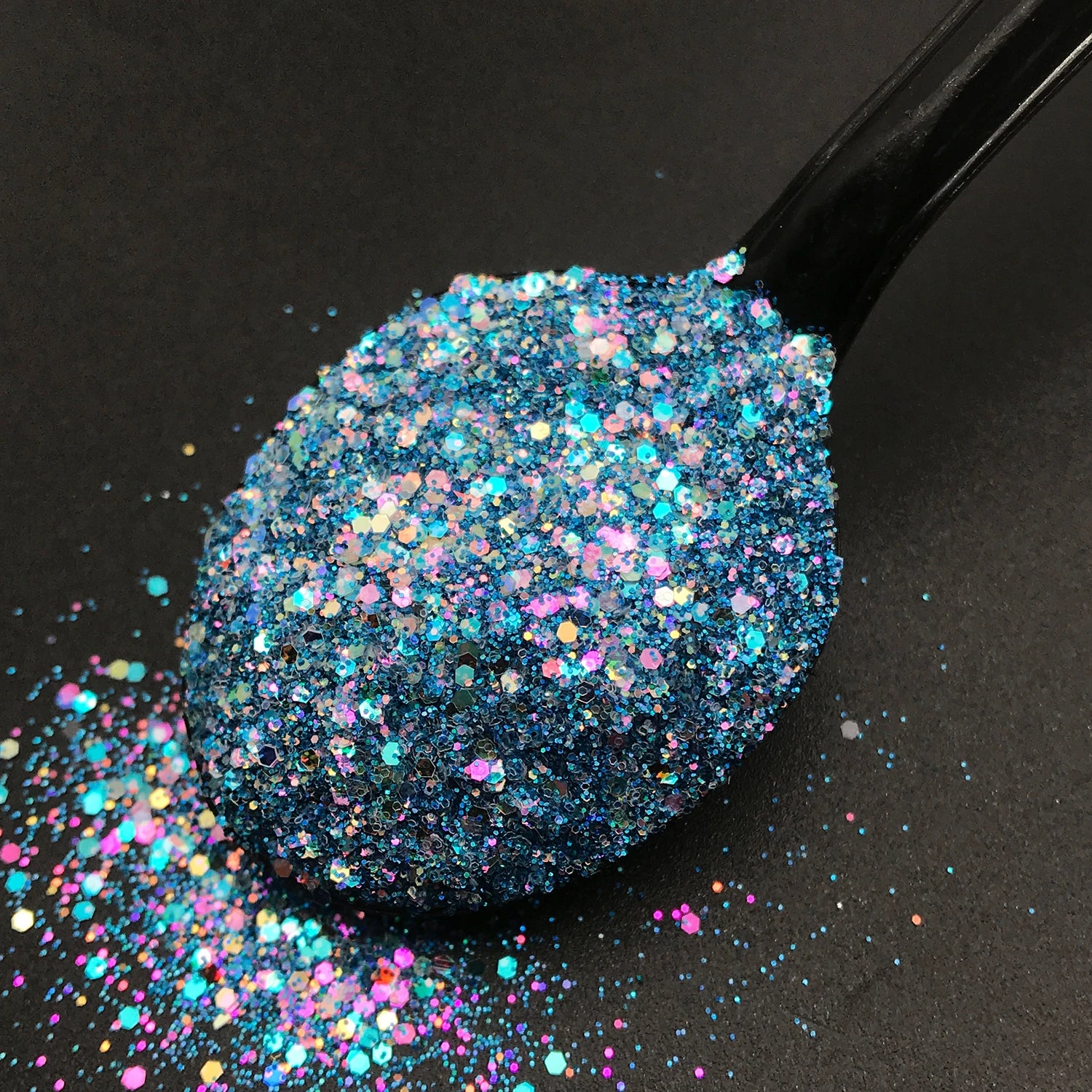 KingCh KC Series Eco-friendly Holographic Polyester Glitter 1/4"-1/1000" Size for Tumbler Craft Wholesale