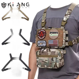 2026 New Asap Vest Laser Cutting Drill Running Backpack Combined Trekking Training Chest Bag Tactical Vest