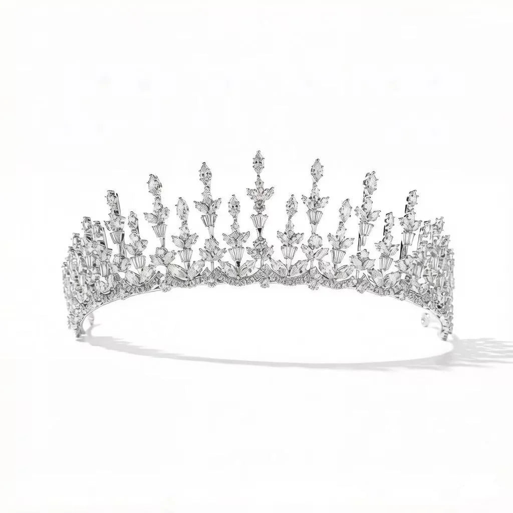 Luxury Zircon Crown High Quality Bridal Tiara Wedding Crowns Bridal Hair Accessories