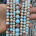 Turquoise Emperor Stone Shoushan Stone Natural Stone High Quality Loose Beads JOYFFO Brand Wholesale DIY Jewelry Accessories