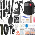 Hot Emergency Survival Kit First Aid Kit142pcs Professional Survival Gear Equipment With Pouch for Camping Outdoor Adventure