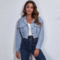 Jackets for Women Lantern Sleeve Cropped Bomber Jacket Overcoat Outwear Fashion Spring Vintage Corduroy Autumn Winter Coat