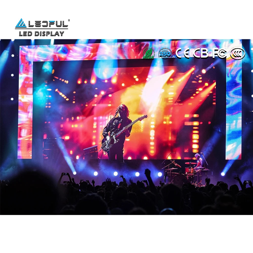 Giant Rental LED Displays 500X500MM Die Casting Aluminum Cabinet Seamless Splicing Stage Background LED Video Wall
