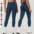 2024 New Seamless High-waisted Peach Hip Yoga Compressions Pants Leggings for Women Tight Hip Lift Push-up Running Fitness Pants