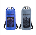 IPX6 500D PVC Waterproof Floating Dry Gym Bag with Mesh Pocket Outdoor Man Woman Kids Older Gym Bag Easy Carry Gym Bags