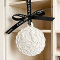 FinRu Hanging Wardrobe Car Air Freshener Scented Ceramic Flower Aroma Plaster Porcelain Fragrance Essential Oil Diffuser