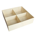 Disposable Takeaway Sushi Meal Box (with Plastic Lid) Wooden Sushi Box
