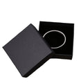 BINSHUO Wholesale Noble Black Gift Box Simple Style Ring Necklace Bracelet Jewelry Box Paper Gift Packing Box Customize Logo