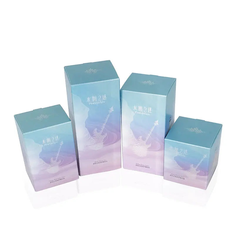 Custom White Paper Cardboard Box Candle White Card Paper Packaging Box for Beauty Products With Logo