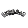 Steel Nickel Plated European Type T Slot Nut M5 Roll Ball Elastic T Nut Ball Spring Screw Nut