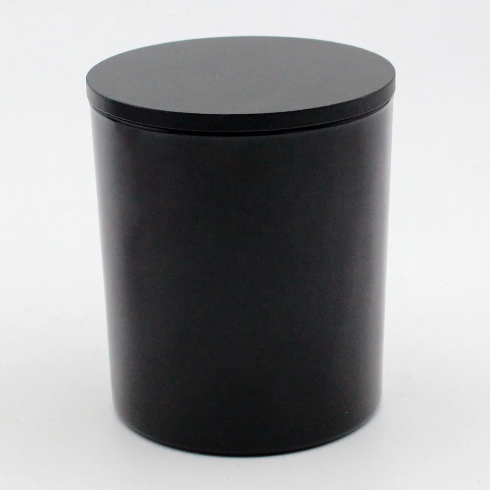 FEGNJUN in STOCK Little List Small Order 100pcs Empty Glass Cups Wholesale Colors Translucence Jars for Candle Making