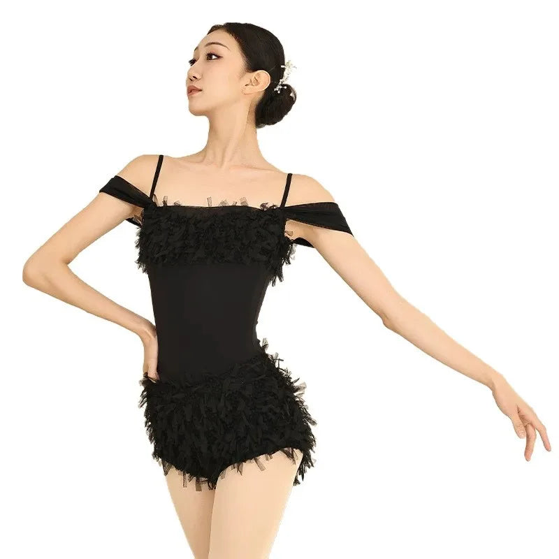 Dance Leotards for Women Ballet Bodysuit with Adjustable Straps