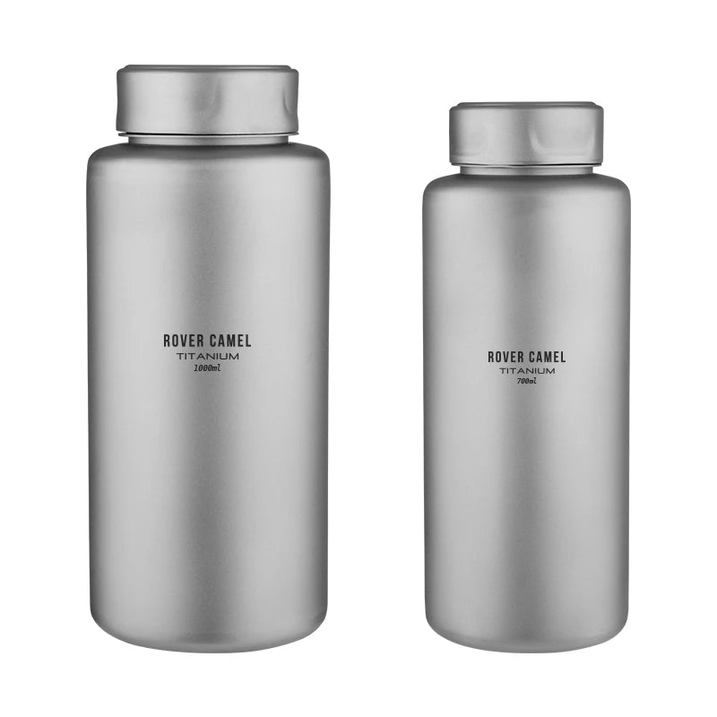 Titanium Water Bottle Cycling Camping Sport Bottle Big Capacity Leak-Proof Ultralight Canteen for Outdoor Camping Accessories