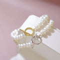 C279 925 Sterling Silver 18K Gold Plated Pearl Clasp for Jewelry Wholesale Metal Cord Ends Clasp Necklace or Bracelet Clasp