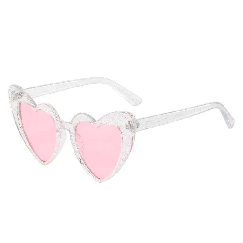 VIFF XY5716 Heart Shape Sun Glasses Multi Candy Color Shades Fashion Sunglasses for Women