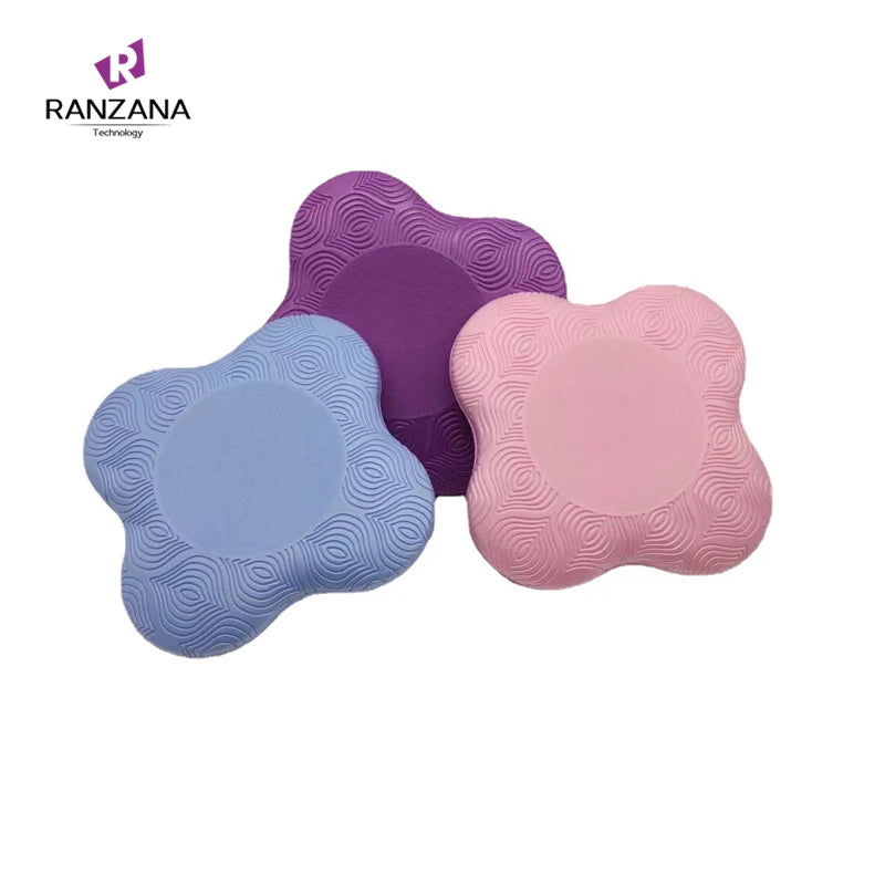 TPE Silicone Yoga Kneeling Pad Thickened Non-Slip Fitness Flat Support Soft Portable Elbow Joint Protection Knee Pad