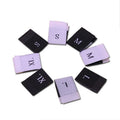 Short Lead Time Quality Woven Clothing Size Labels Tags XXS to 4XL Custom for Clothing