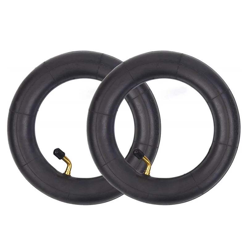 Electric Scooter air Inflation Inner Tires 10*2.0 Inch WD Gas Mouth Curved 45 Degrees  Spare Parts