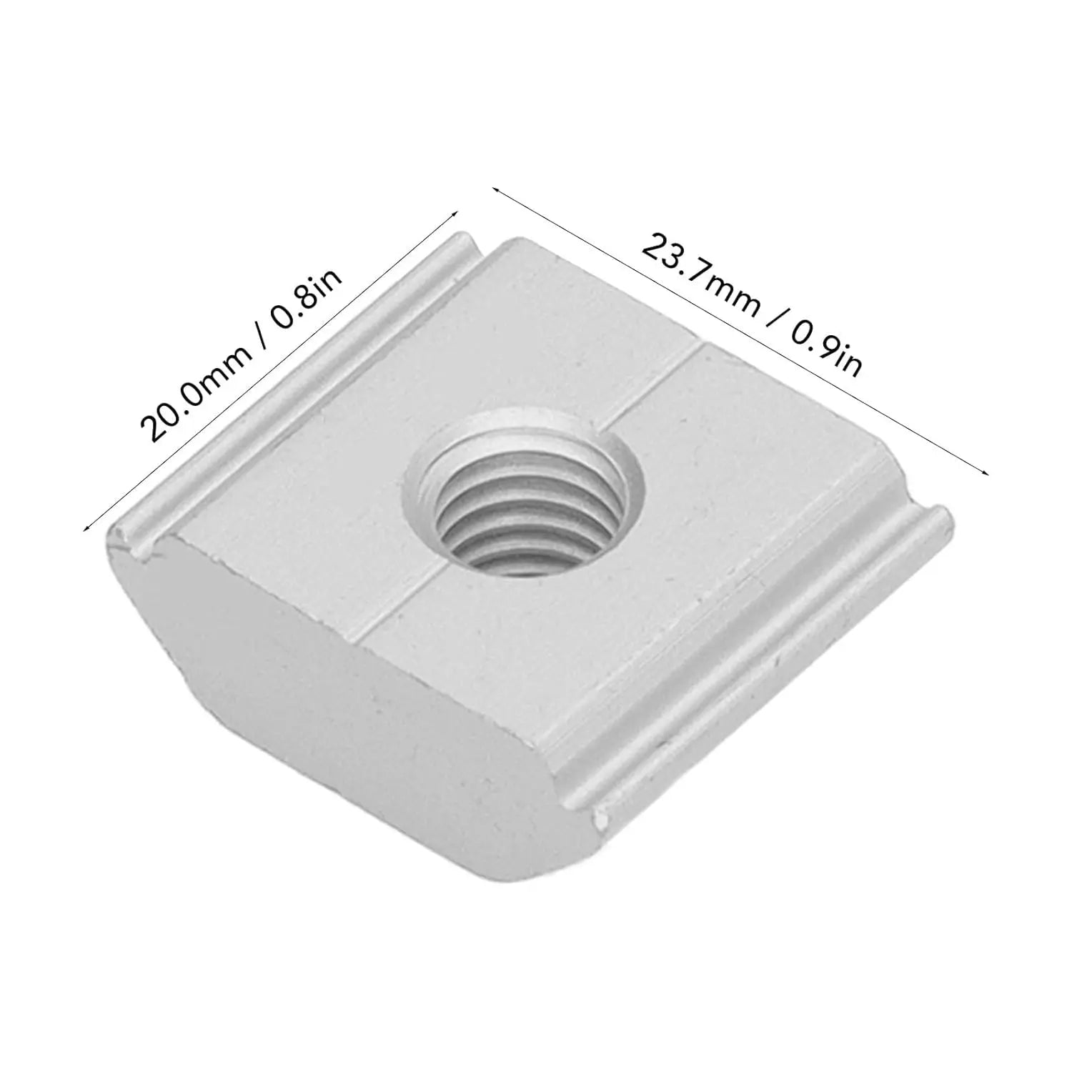 Hot Sale Solar Panel Mounting Rail Aluminum Fixing Nut Slider Nut for Solar Rai