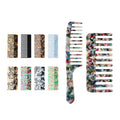 Fashionable Beauty Hair Styling Hair Combs for Women New Acetate Multi Colors Hair Combs Convenient