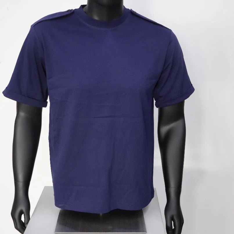 Vanda Men's Navy Blue Outdoor Hunting Combat Uniform  Tactical T-shirt