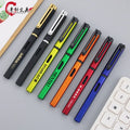 Color Paint Gel Pen Spot Printing logo Enterprise Office Exhibition Promotion Gift Pen Business Signature Plastic Pen Engraving