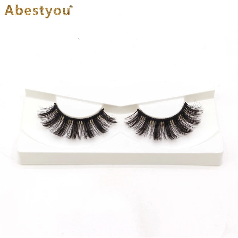 Abestyou Best Selling Faux Eyelashes Handmade Thick Black Cotton Band