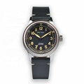 Stock Dome Sapphire Vintage Mechanical Japan Nh38 Movement Stainless Steel Classic Design 20atm pilot Watch for Sale