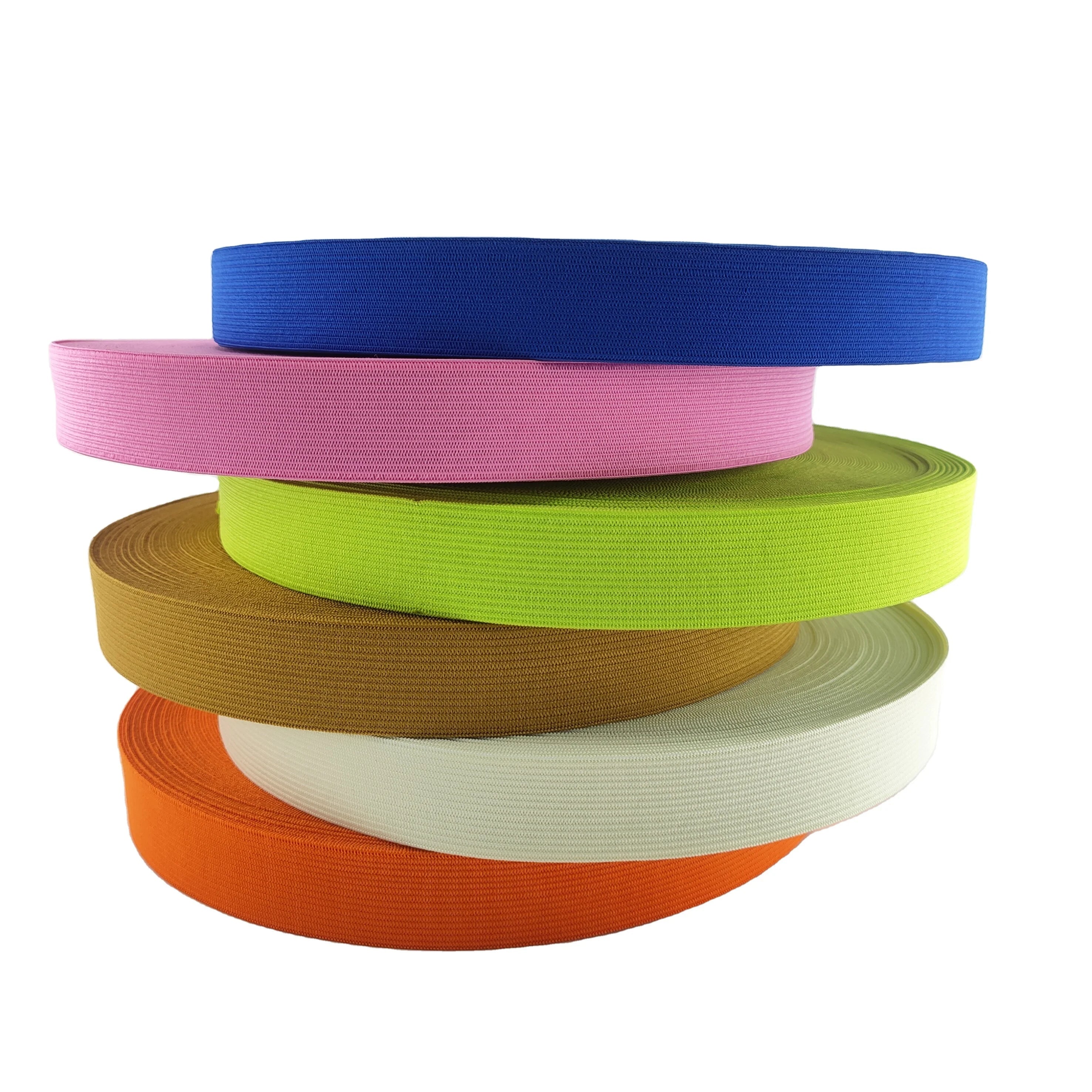 Eco-friendly Colorful Knitted Elastic Belt Pants Elastic Belt Clothing Accessories Elastic Belt