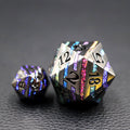 Zinc Alloy Metal Polyhedral Dice Color Shift 33mm D20