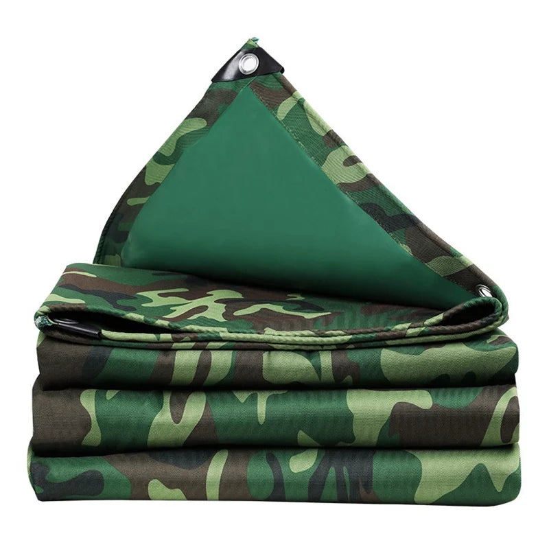 450GSM Solid PVC Oxford Tarpaulin Camping Tent Rainproof Cloth Pergola Canopy Awnings Furniture Waterproof Tarp Sun Shelter Car