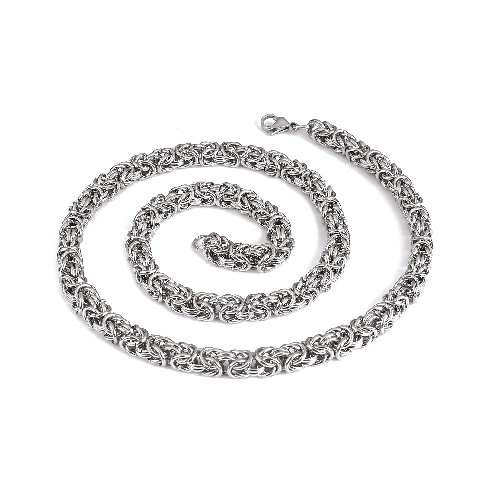 Mens Stainless Steel Biker Chain Jewelry Wholesale King Chain Necklace Jewelry