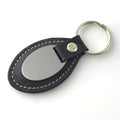 Wholesale Custom Printing Logo Design Key Ring Sublimation Personalized Trolley Key Chain Custom Leather Keychain