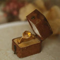 Exquisite Gemstone studded Pearl Ring with an Open Mouth Unique Designed Crystal Natural Stone Ring Jewelry Female Ring