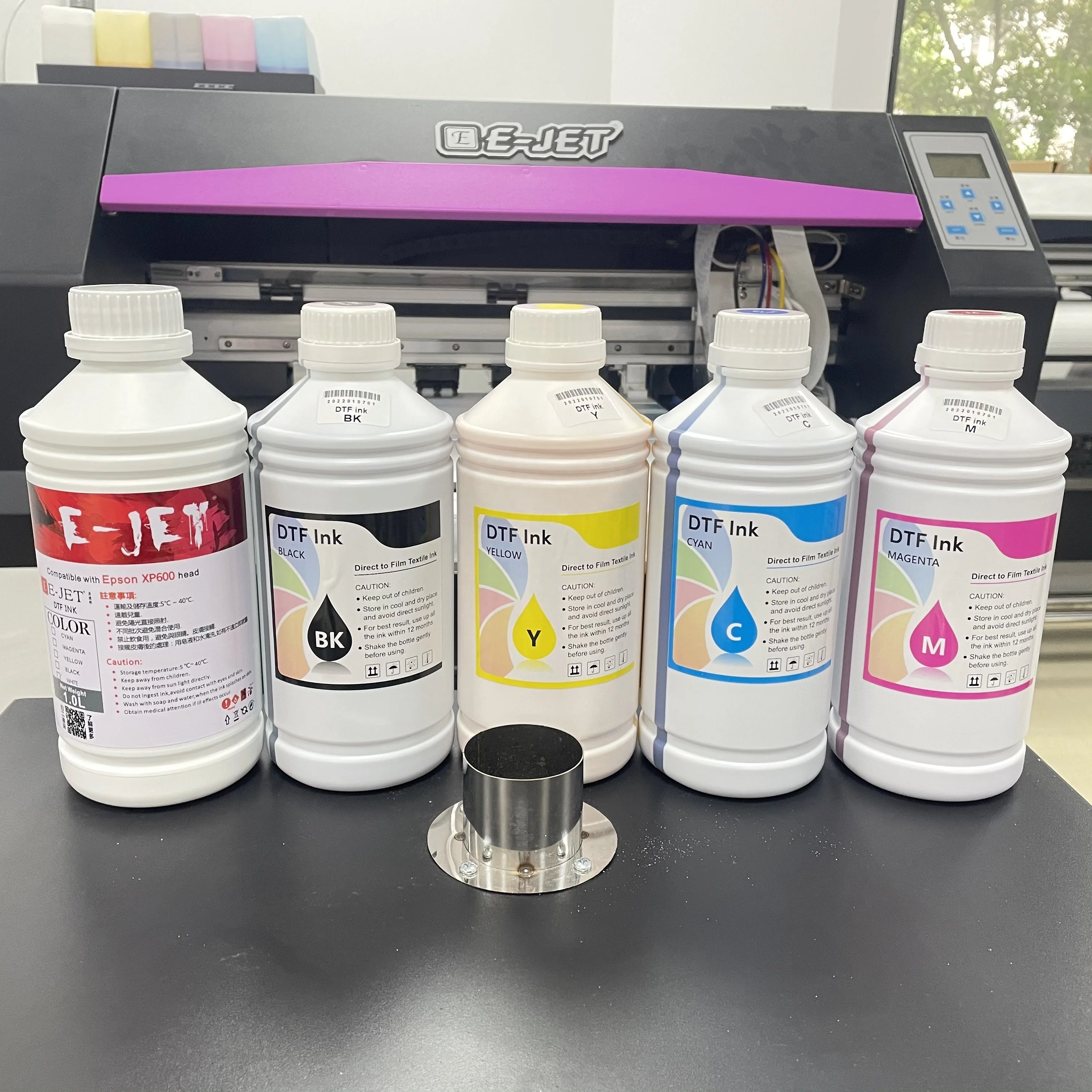 2022 Hot Sale 1000ml Pet Film Ink Heat Transfer Dtf Film Ink for Dtf Printer L1800 Xp600 I3200