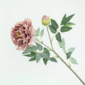 M131 Decorative Ted Bakerthistle Peonie Wedding Decoration Table Centerpiece Silk Peony Artificial Flowers