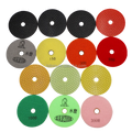 4 Inch 100mm Stone Grinding Wet Granite Diamond Polish Pads