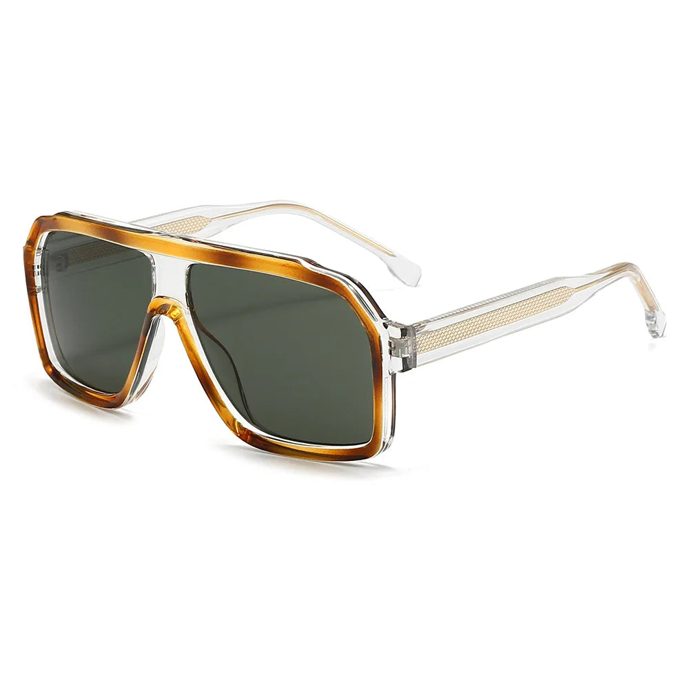 28015 Finewell 2025 Brand Designer Women Custom Logo Shades Oversized Vintage CP Men Sunglasses Lunette De Soleil