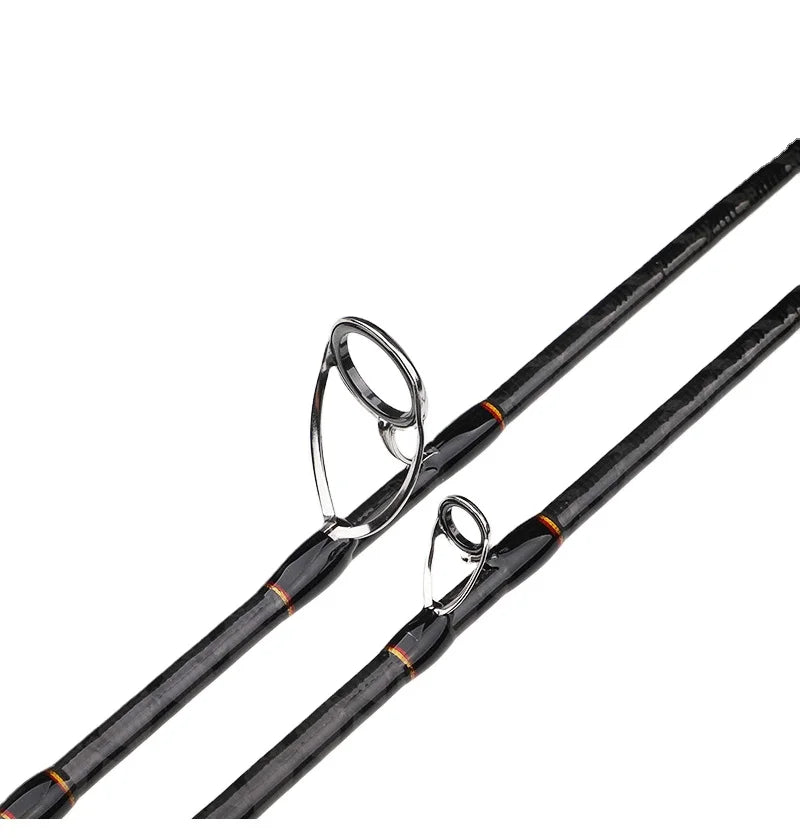 Topline 1.8/1.9m Deap Sea Solid Jigging Rod Boat Light Blank Custom Carbon Fiber Slow Jigging Rod Set Jig 500g Saltwater