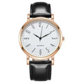 Factory Wholesale Classical Man's Quartz Watch Hot Sale Popular New Fashion Arabic Numeral Leather Wristwatch