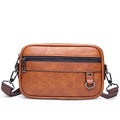 SG0428 Three Colors Men Crossbody PU Shoulder Bag Custom Design and logo