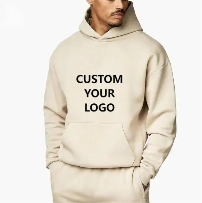 French Terry 300 Gsm Hoodie Sweater Custom Cotton Blank High Quality Heavyweight Oversized Wholesale 300gsm Fleece Hoodie
