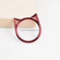 Factory Price Red 30x38mm Cat Collar Buckle Decorative Belt Bag Strap Connector
