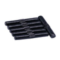 New Style Reasonable Price High Carbon Steel Straight Knurled Shaft Middle Knurling Cylindrical Pins Blackening for Fastening